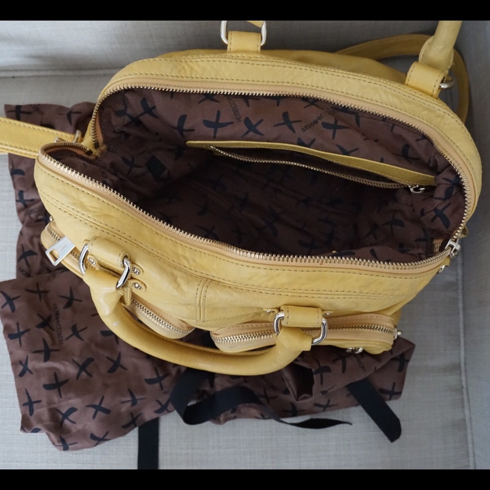 Rebecca Minkoff Yellow Crossbody Bag - Picture 2 of 5